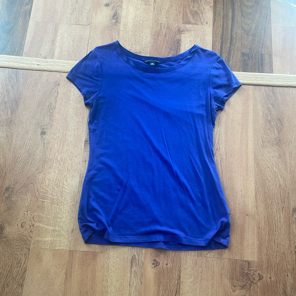 Blue-purple t shirt top